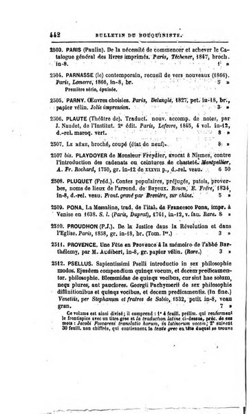 Bulletin du Bouquiniste