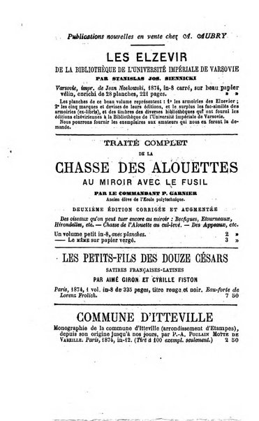 Bulletin du Bouquiniste