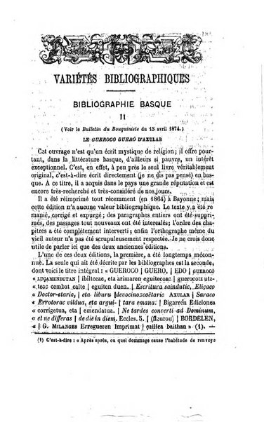 Bulletin du Bouquiniste