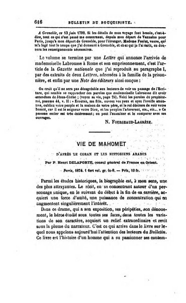 Bulletin du Bouquiniste