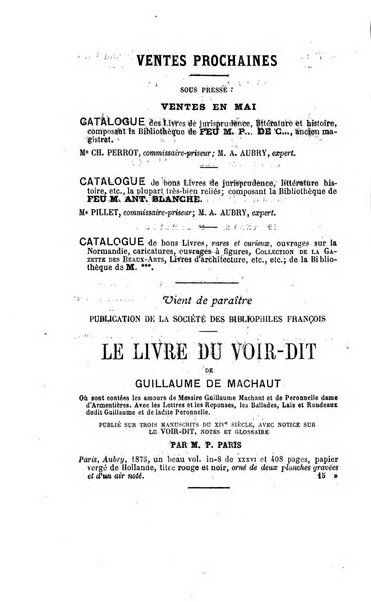 Bulletin du Bouquiniste