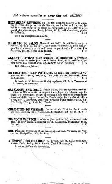 Bulletin du Bouquiniste