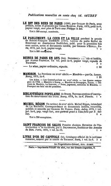 Bulletin du Bouquiniste