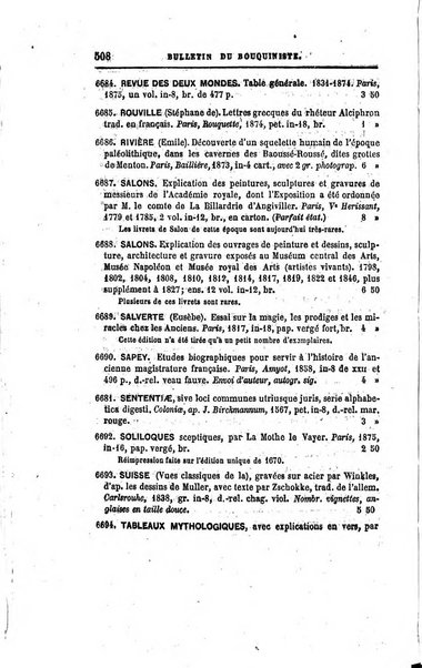 Bulletin du Bouquiniste