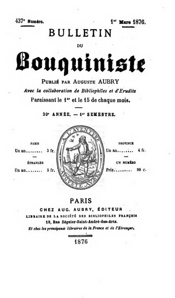 Bulletin du Bouquiniste