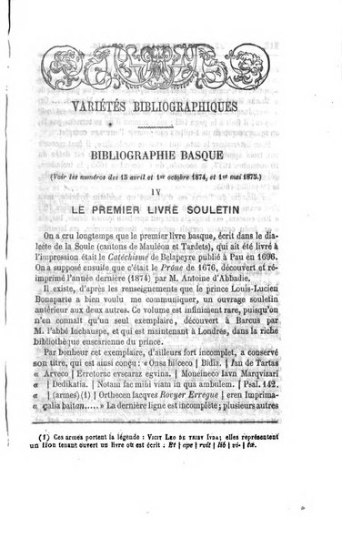 Bulletin du Bouquiniste