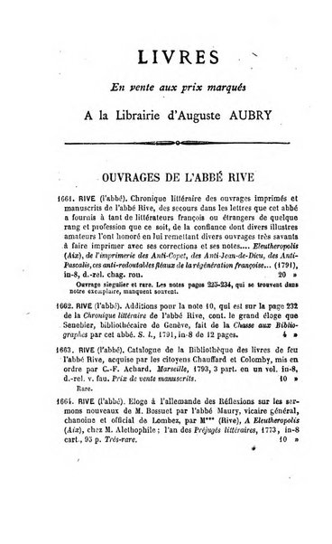 Bulletin du Bouquiniste