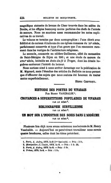 Bulletin du Bouquiniste