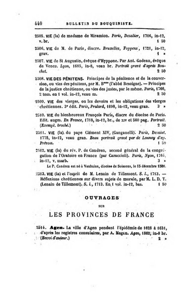 Bulletin du Bouquiniste