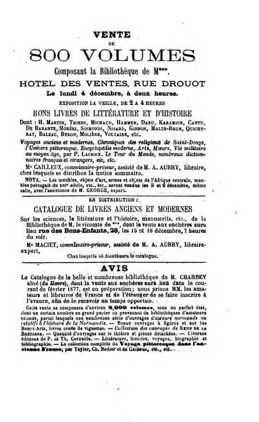 Bulletin du Bouquiniste