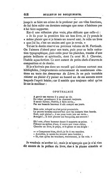 Bulletin du Bouquiniste