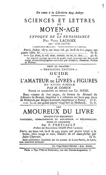 Bulletin du Bouquiniste