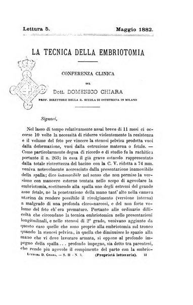 Collezione italiana di letture sulla medicina