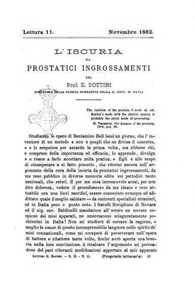 Collezione italiana di letture sulla medicina