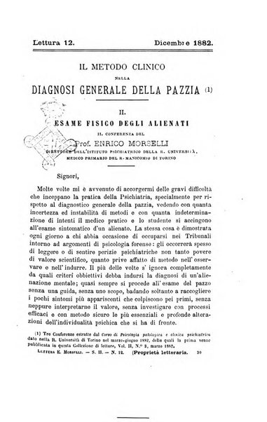 Collezione italiana di letture sulla medicina