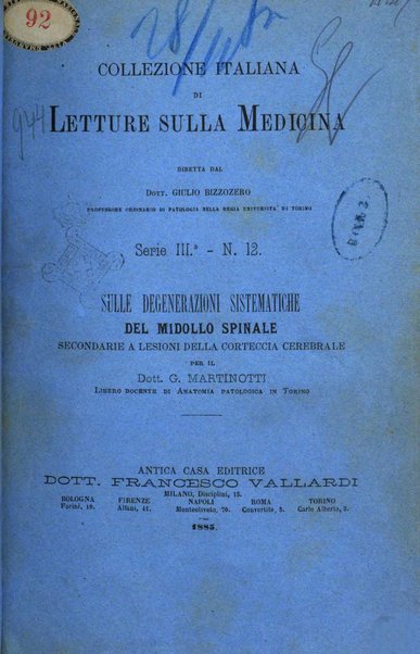 Collezione italiana di letture sulla medicina