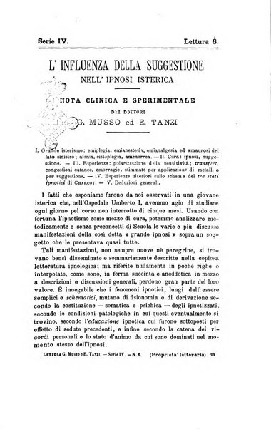 Collezione italiana di letture sulla medicina