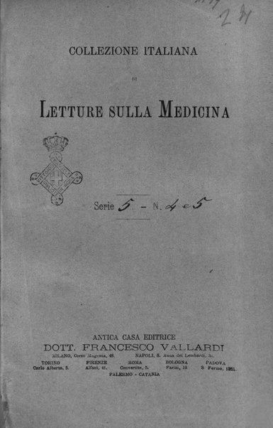 Collezione italiana di letture sulla medicina