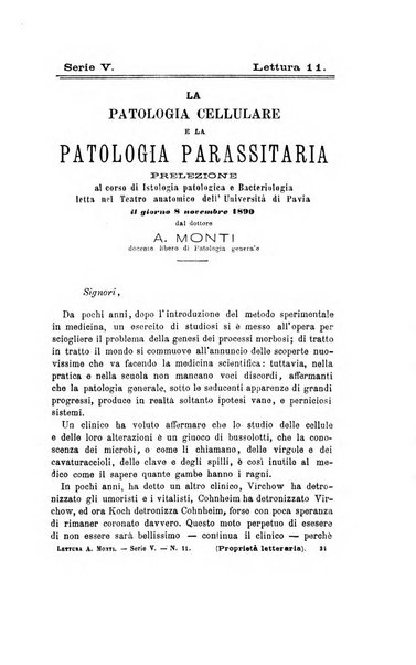 Collezione italiana di letture sulla medicina