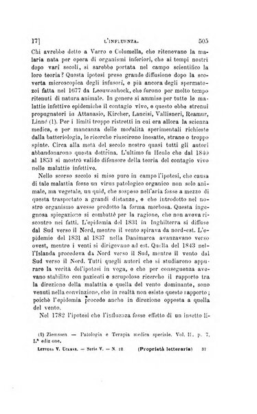 Collezione italiana di letture sulla medicina