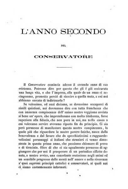 Il conservatore