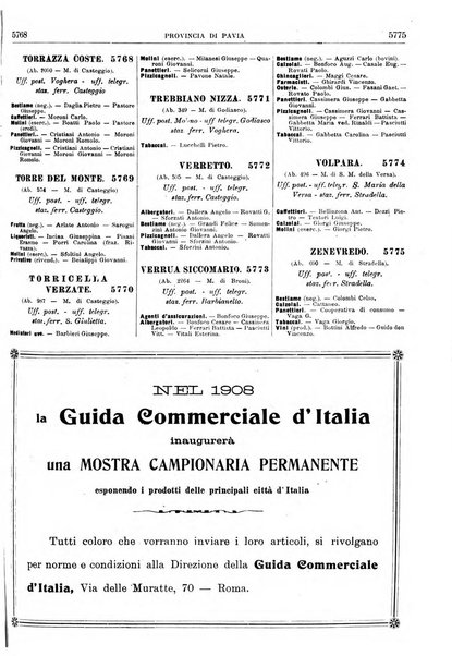 Guida commerciale d'Italia e delle colonie