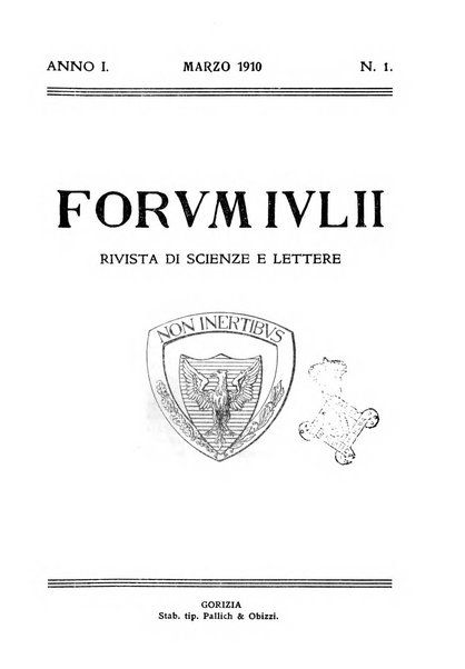 Forum Julii rivista di scienze e lettere