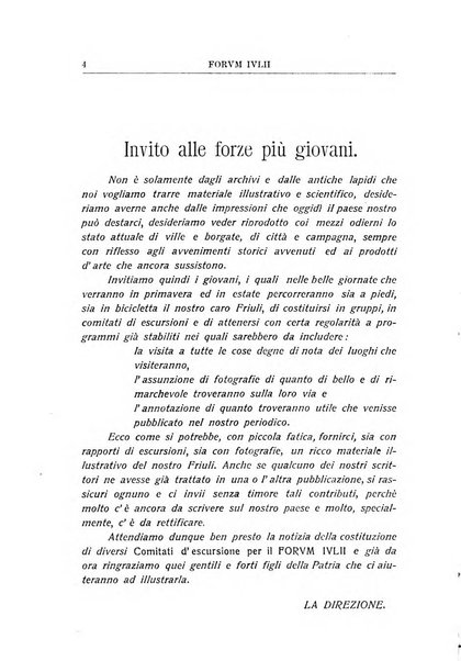 Forum Julii rivista di scienze e lettere