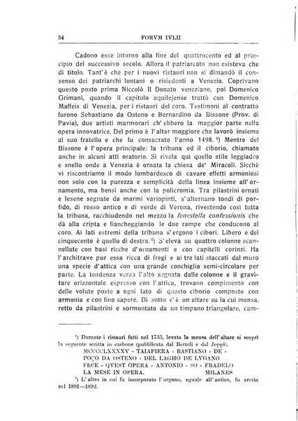 Forum Julii rivista di scienze e lettere