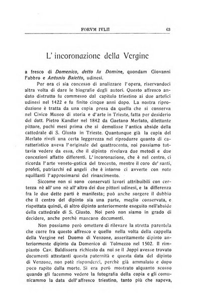 Forum Julii rivista di scienze e lettere