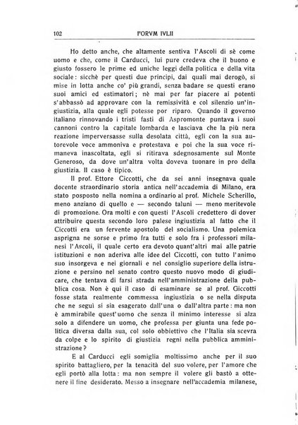 Forum Julii rivista di scienze e lettere