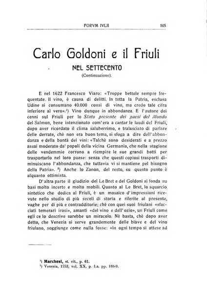 Forum Julii rivista di scienze e lettere