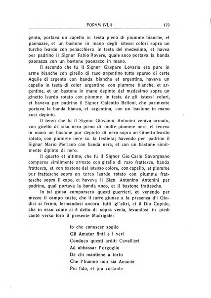 Forum Julii rivista di scienze e lettere