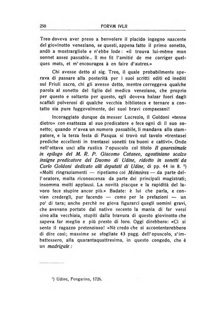 Forum Julii rivista di scienze e lettere