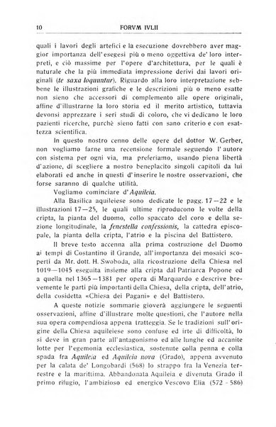 Forum Julii rivista di scienze e lettere