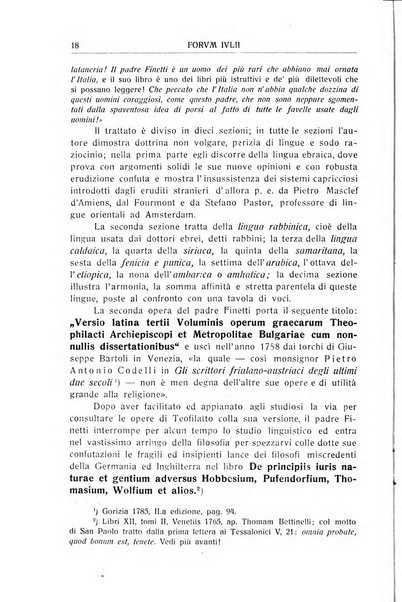 Forum Julii rivista di scienze e lettere