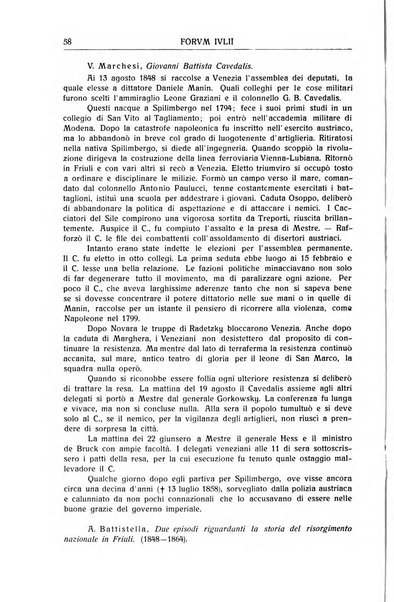 Forum Julii rivista di scienze e lettere