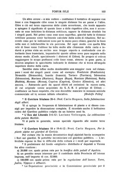 Forum Julii rivista di scienze e lettere