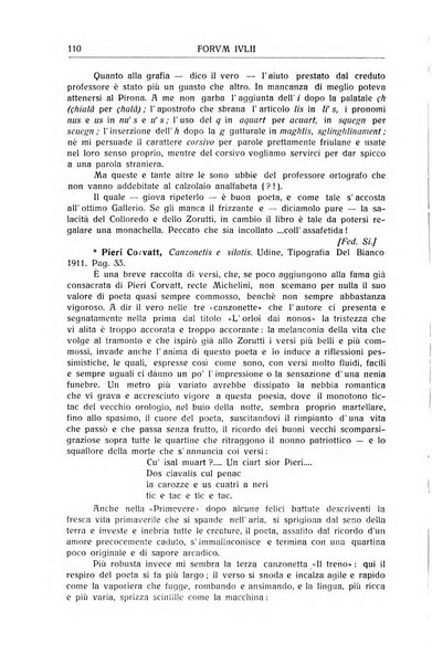 Forum Julii rivista di scienze e lettere