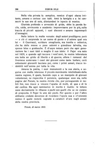 Forum Julii rivista di scienze e lettere