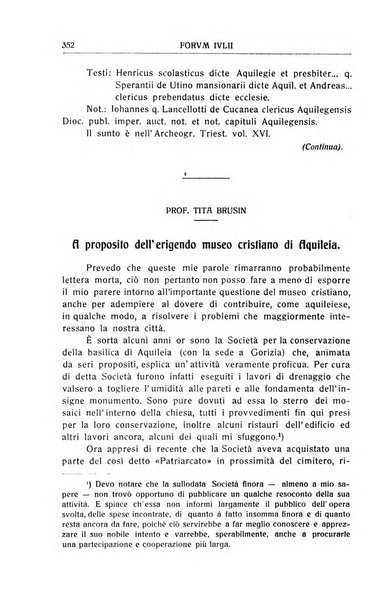 Forum Julii rivista di scienze e lettere