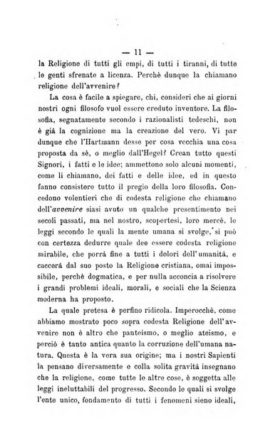 Accademia di religione cattolica dissertazioni lette negli anni 1879-1892