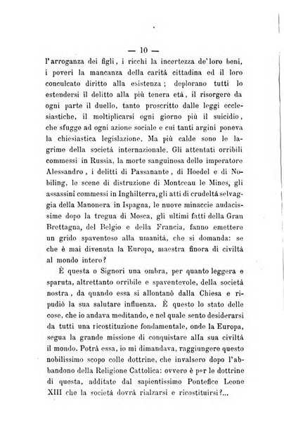 Accademia di religione cattolica dissertazioni lette negli anni 1879-1892