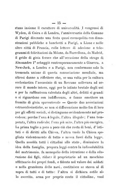 Accademia di religione cattolica dissertazioni lette negli anni 1879-1892