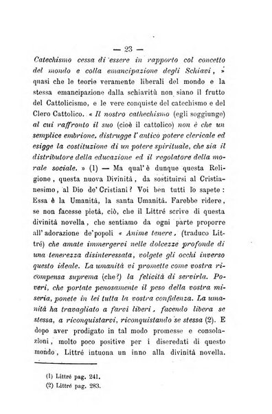 Accademia di religione cattolica dissertazioni lette negli anni 1879-1892