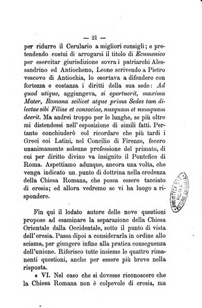 Accademia di religione cattolica dissertazioni lette negli anni 1879-1892