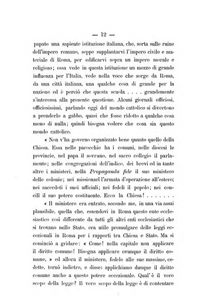 Accademia di religione cattolica dissertazioni lette negli anni 1879-1892