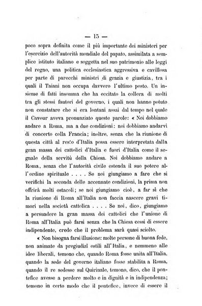 Accademia di religione cattolica dissertazioni lette negli anni 1879-1892