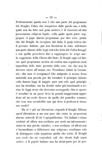 Accademia di religione cattolica dissertazioni lette negli anni 1879-1892