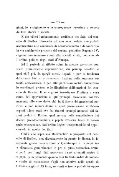 Accademia di religione cattolica dissertazioni lette negli anni 1879-1892